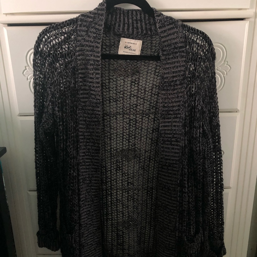 Grey Marbled Knit sweater